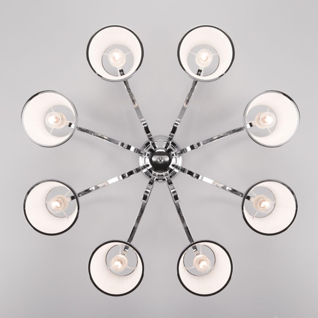 Потолочная люстра Eurosvet Tessa 60088/8 хром