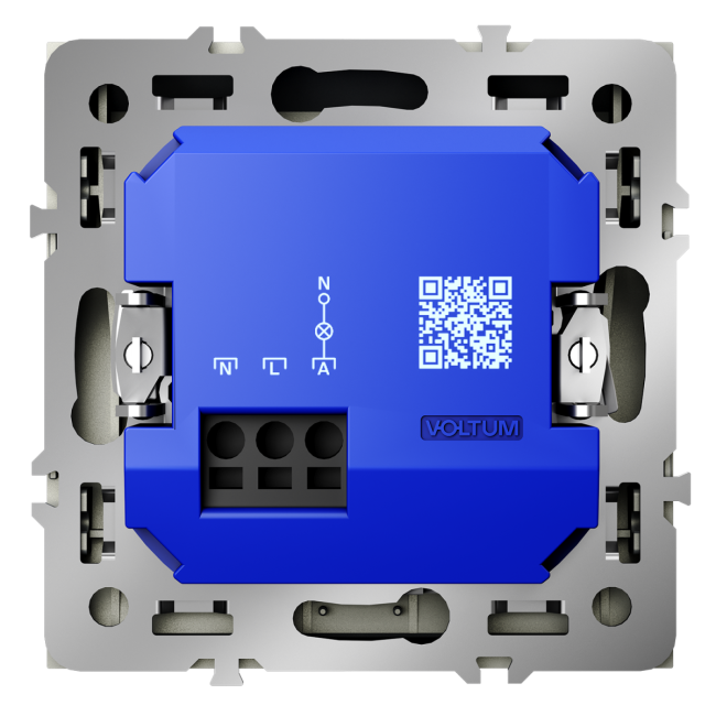 Выключатель встраиваемый Voltum S70 карточный 16А, (сталь) VLS010705 Выключатель встраиваемый Voltum S70 карточный 16А, (сталь) VLS010705