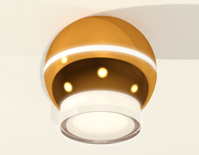 Накладной светильник с дополнительной подсветкой Ambrella Light Techno XS1105031 (C1105, N7160) Накладной светильник с дополнительной подсветкой Ambrella Light Techno XS1105031 (C1105, N7160)