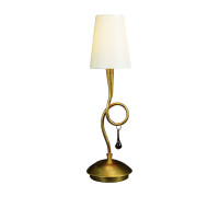 Настольная лампа Mantra Paola Painted Gold 3545 Настольная лампа Mantra Paola Painted Gold 3545