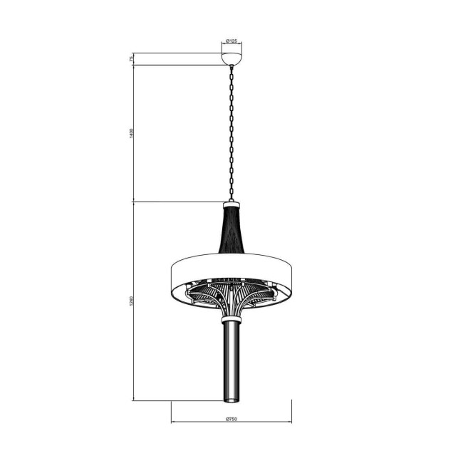 Подвесная люстра Lucia Tucci Cosmopolitan 2970.8 Black Подвесная люстра Lucia Tucci Cosmopolitan 2970.8 Black