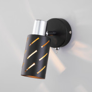 Бра Eurosvet 20090/1 черный/хром Бра Eurosvet 20090/1 черный/хром