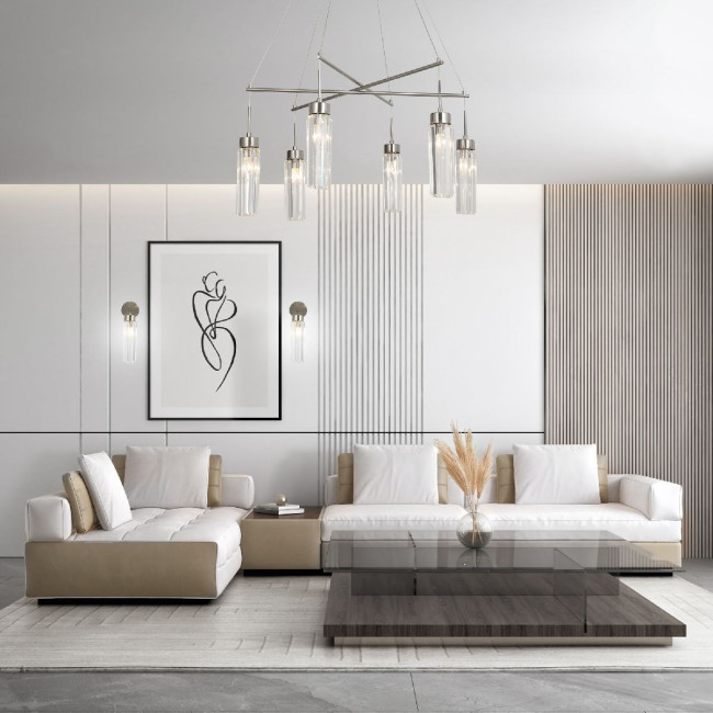 Бра Eurosvet Gilian 60163/1 никель a065759