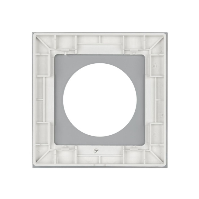 Рамка стеклянная на 1 пост Arlight FRM-GLARE-GC-1-WH 043832