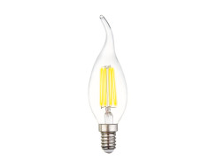 Филаментная cветодиодная лампа Ambrella Light Filament C37L E14 6W 4200K 202215 Филаментная cветодиодная лампа Ambrella Light Filament C37L E14 6W 4200K 202215