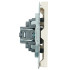 Розетка HDMI 2.0 Type A (механизм) Stekker Эмили RST00-5118-08 кашемир soft touch 50169 Розетка HDMI 2.0 Type A (механизм) Stekker Эмили RST00-5118-08 кашемир soft touch 50169