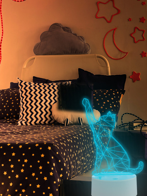 Фигурка светодиодная «Кошка» Uniel (UL-00007419) ULI-M501 RGB/3AAA Catty/White Фигурка светодиодная «Кошка» Uniel (UL-00007419) ULI-M501 RGB/3AAA Catty/White