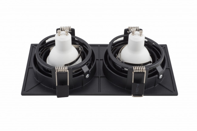 Встраиваемый светильник Denkirs Roto DK2122-BK