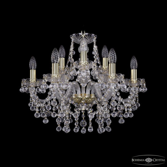 Подвесная люстра Bohemia Ivele Crystal 1409/6+3/195 G