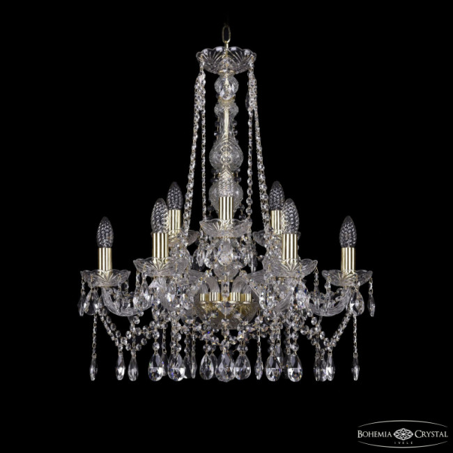 Подвесная люстра Bohemia Ivele Crystal 1413/6+3/200/h-66 G