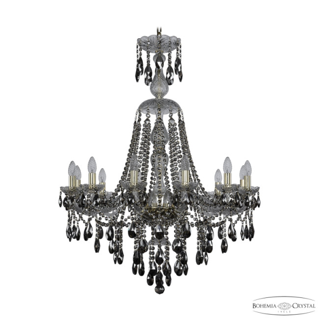 Подвесная люстра Bohemia Ivele Crystal 1415/12/300/XL-108 G R731