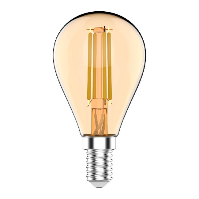 Светодиодная филаментная лампа Gauss Basic Filament E14 3,8W 2400K 1057154 Светодиодная филаментная лампа Gauss Basic Filament E14 3,8W 2400K 1057154