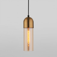 Подвесной светильник Eurosvet Airon 50180/1 янтарный Подвесной светильник Eurosvet Airon 50180/1 янтарный