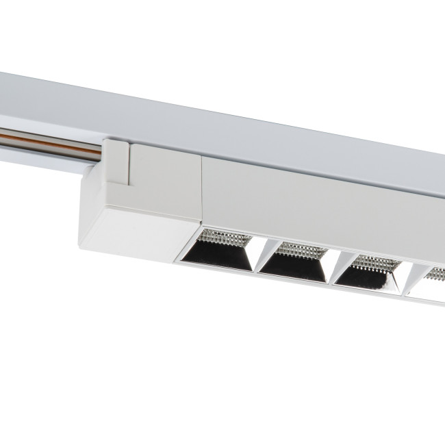 Трековый светодиодный светильник Volpe ULB-Q283 20W/4000K WHITE UL-00010125 Трековый светодиодный светильник Volpe ULB-Q283 20W/4000K WHITE UL-00010125