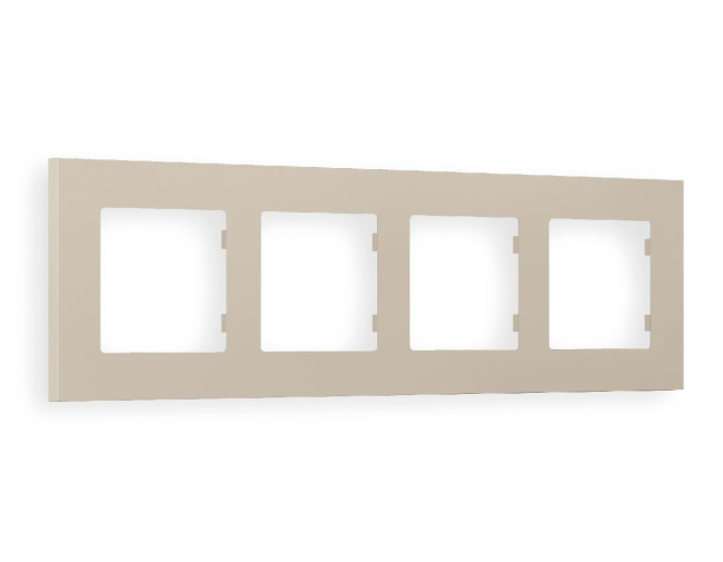 Рамка четырехместная Ambrella Volt Qubi AF250364 Рамка четырехместная Ambrella Volt Qubi AF250364