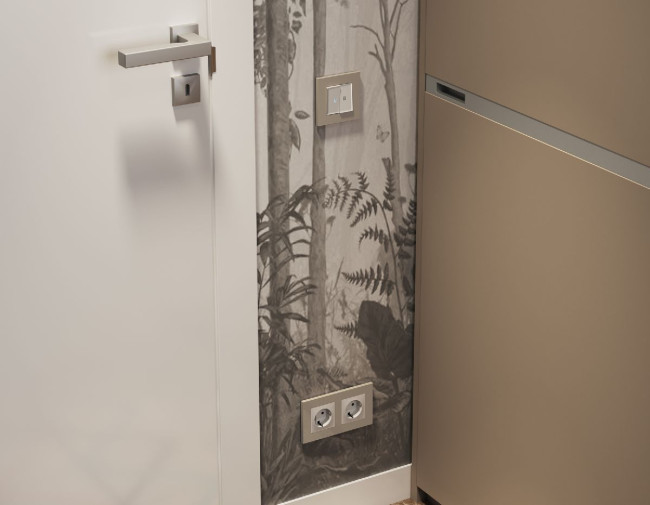 Рамка четырехместная Ambrella Volt Qubi AF250364 Рамка четырехместная Ambrella Volt Qubi AF250364