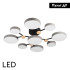 Потолочная люстра LED4U L3201-780 GR