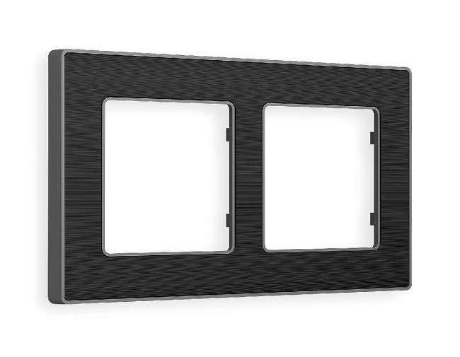 Рамка двухместная Ambrella Volt Arctic AF580532 Рамка двухместная Ambrella Volt Arctic AF580532