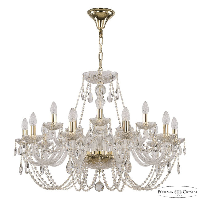 Подвесная люстра Bohemia Ivele Crystal 101/10+5/300 G Подвесная люстра Bohemia Ivele Crystal 101/10+5/300 G