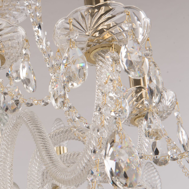 Подвесная люстра Bohemia Ivele Crystal 101/10+5/300 G Подвесная люстра Bohemia Ivele Crystal 101/10+5/300 G
