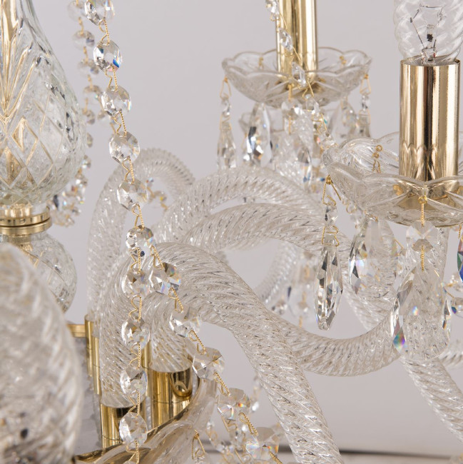 Подвесная люстра Bohemia Ivele Crystal 101/10+5/300 G Подвесная люстра Bohemia Ivele Crystal 101/10+5/300 G