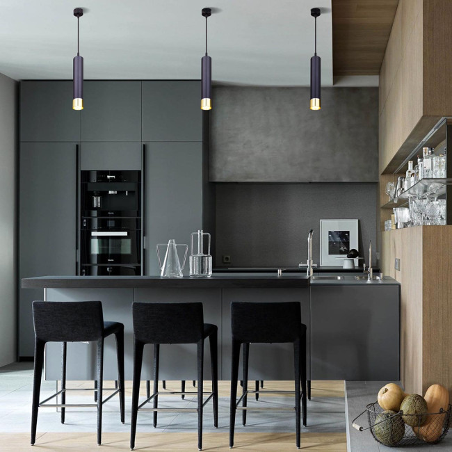 Подвесной светильник Eurosvet DLN107 GU10 черный/золото Подвесной светильник Eurosvet DLN107 GU10 черный/золото