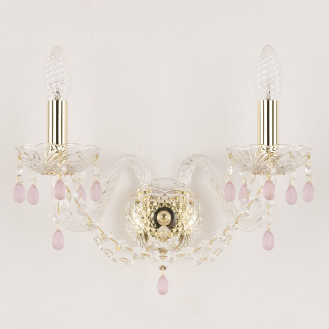 Бра Bohemia Ivele Crystal 112B/2/165 G V7010 Бра Bohemia Ivele Crystal 112B/2/165 G V7010