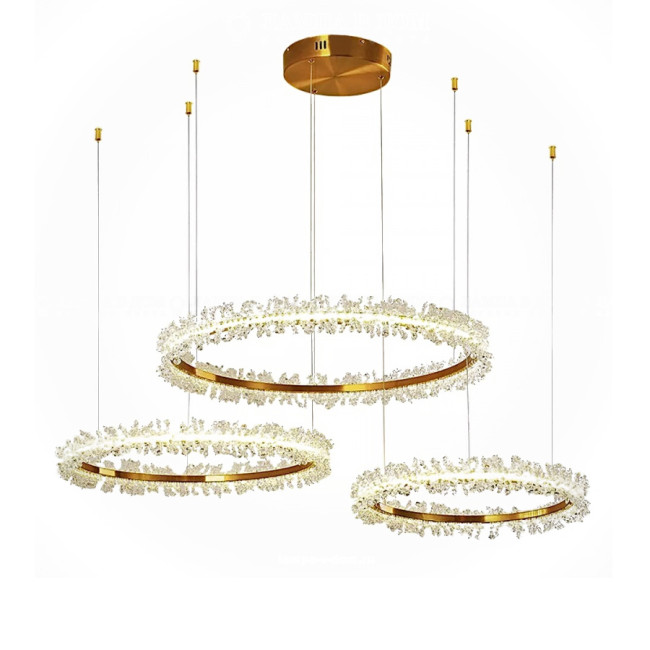 Подвесная люстра Delight Collection OMK8832-80+60+40 gold (D3339) Подвесная люстра Delight Collection OMK8832-80+60+40 gold (D3339)