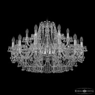 Подвесная люстра Bohemia Ivele Crystal 1409/12+6/300 Ni