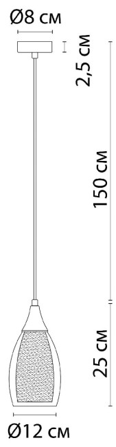 Подвесной светильник Arte Lamp Barry A7951SP-1CC Подвесной светильник Arte Lamp Barry A7951SP-1CC