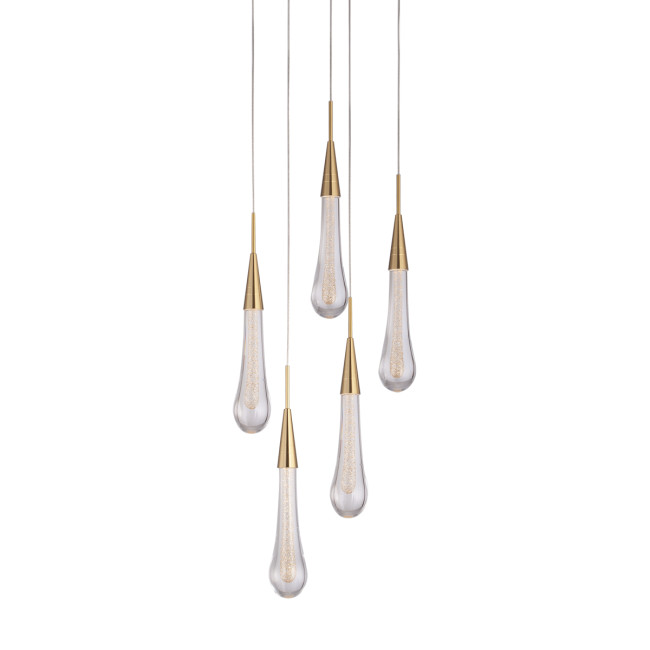 Подвесной светильник Pour 5A br.brass