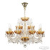 Подвесная люстра Bohemia Ivele Crystal 5402/8+4/195 G Amber/M-1H Подвесная люстра Bohemia Ivele Crystal 5402/8+4/195 G Amber/M-1H