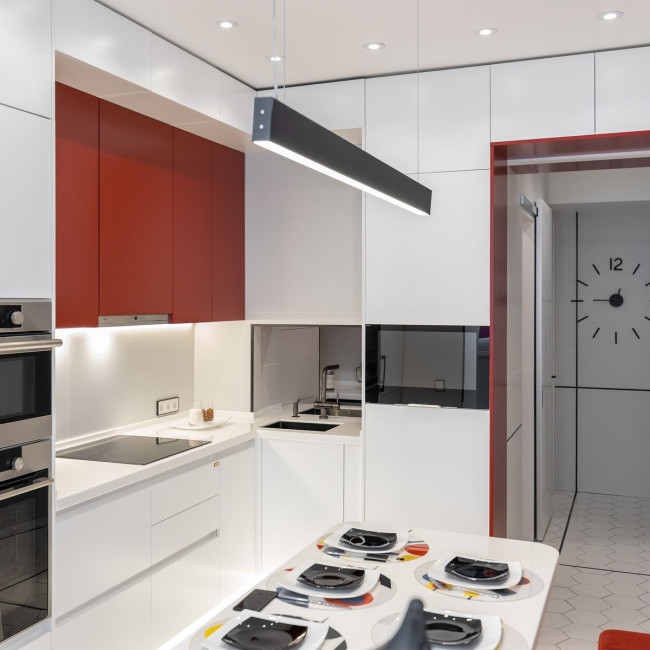 Подвесной светодиодный светильник Elektrostandard LSG-01-1-8x128-6500-MSh 4690389133619 Подвесной светодиодный светильник Elektrostandard LSG-01-1-8x128-6500-MSh 4690389133619