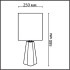 Настольная лампа Lumion Comfi Hinami 8124/1T Настольная лампа Lumion Comfi Hinami 8124/1T