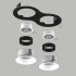 Встраиваемый светильник Lightstar Domino (214627+214606+214606+214007+214007) D6270606BMOD Встраиваемый светильник Lightstar Domino (214627+214606+214606+214007+214007) D6270606BMOD