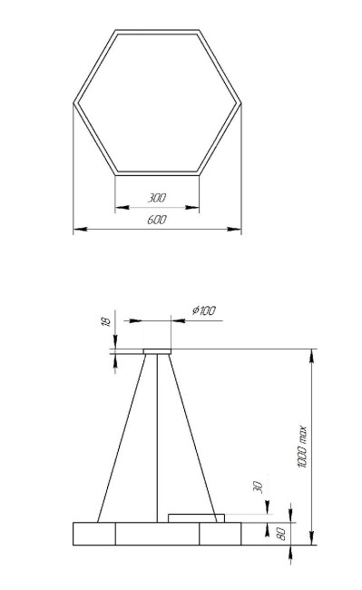 Подвесной светильник Эра Geometria SPO-121-W-40K-038 Б0050550 Подвесной светильник Эра Geometria SPO-121-W-40K-038 Б0050550