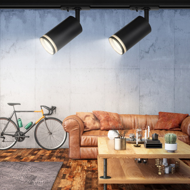 Трековый светильник Эра TR52 - GU10 BK Б0054166