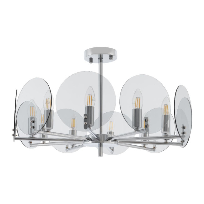 Люстра на штанге Arte Milano Sorrento 379309/10/600 CR Люстра на штанге Arte Milano Sorrento 379309/10/600 CR
