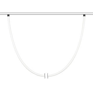Трековый магнитный светильник Arlight MAG-ORIENT-TUBE-ELASTIC-2620-R30-L5000-70W Day4000 (BK, 360 deg, 48V) 041651