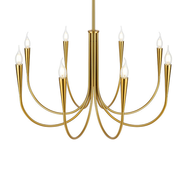 Люстра на штанге Freya Branches FR5253PL-08BS