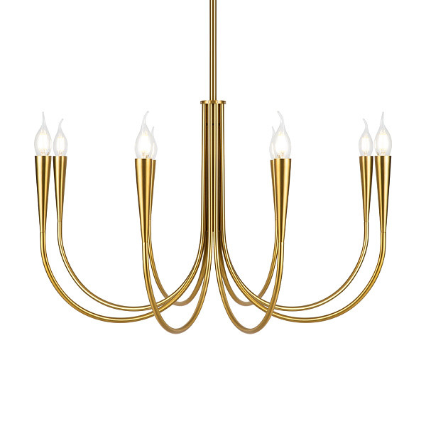 Люстра на штанге Freya Branches FR5253PL-08BS