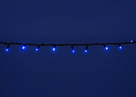Уличная светодиодная гирлянда (UL-00005262) Uniel 220V синий ULD-S1000-120/DBA Blue IP67
