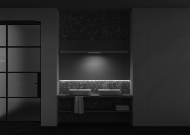 Трековый магнитный светильник Maytoni Basis TR030-4-12WTW-DD2-W