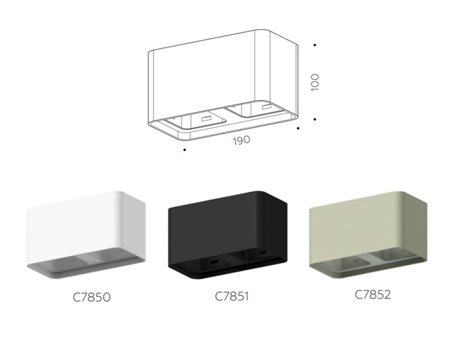 Корпус светильника накладной Ambrella Light DIY Spot C7850 Корпус светильника накладной Ambrella Light DIY Spot C7850