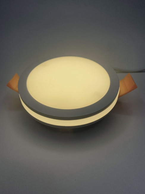 Встраиваемый светильник Elvan VLS-109R-12W-WW-Wh