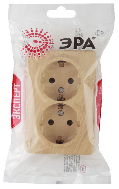 Розетка 2P+E Schuko Эра 11-2205-11 Б0020693 Розетка 2P+E Schuko Эра 11-2205-11 Б0020693