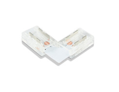 Соединитель угловой L для светодиодной ленты COB 8mm 12/24V (2 конт.) GS6851 (5шт) Ambrella Light Illumination GS6851