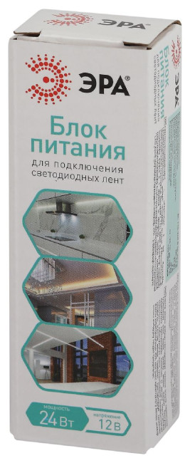 Блок питания Эра LP-LED-24W-IP20-12V-S Б0061119 Блок питания Эра LP-LED-24W-IP20-12V-S Б0061119