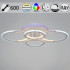 Потолочная люстра Reluce 09820-3.3-2+2A WH (RGB) Потолочная люстра Reluce 09820-3.3-2+2A WH (RGB)