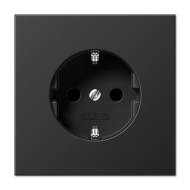 Розетка 2K+З со шторками Jung AL1520KIAN